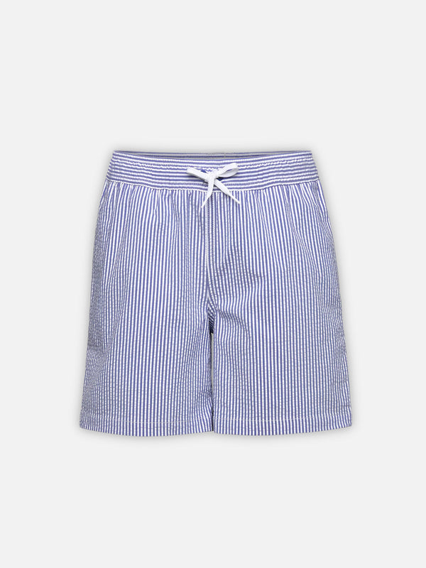 Gavino – Stripet Seersucker Shorts